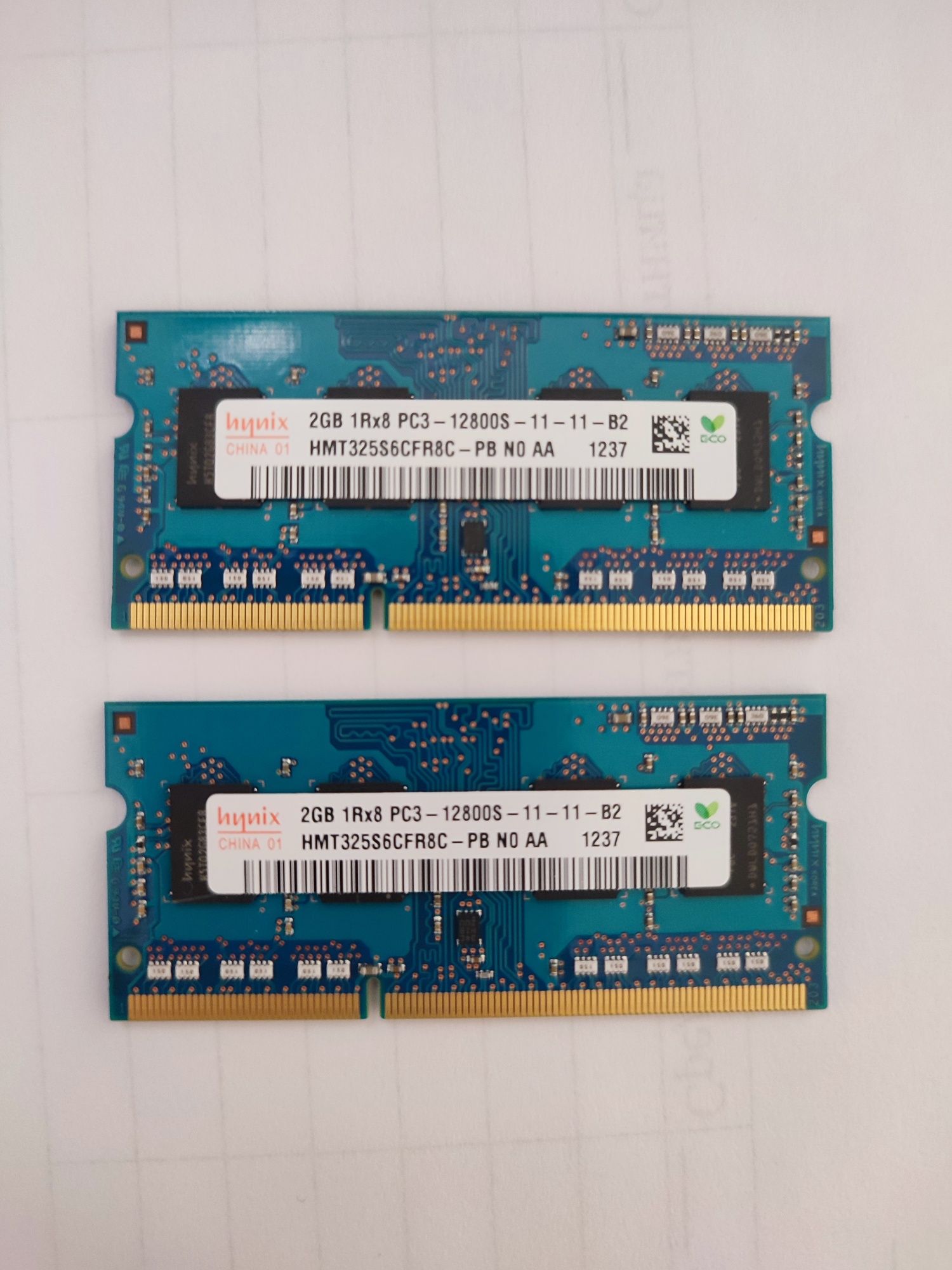 DDR3-12800 1600Mhz 4Gb (2*2Gb)