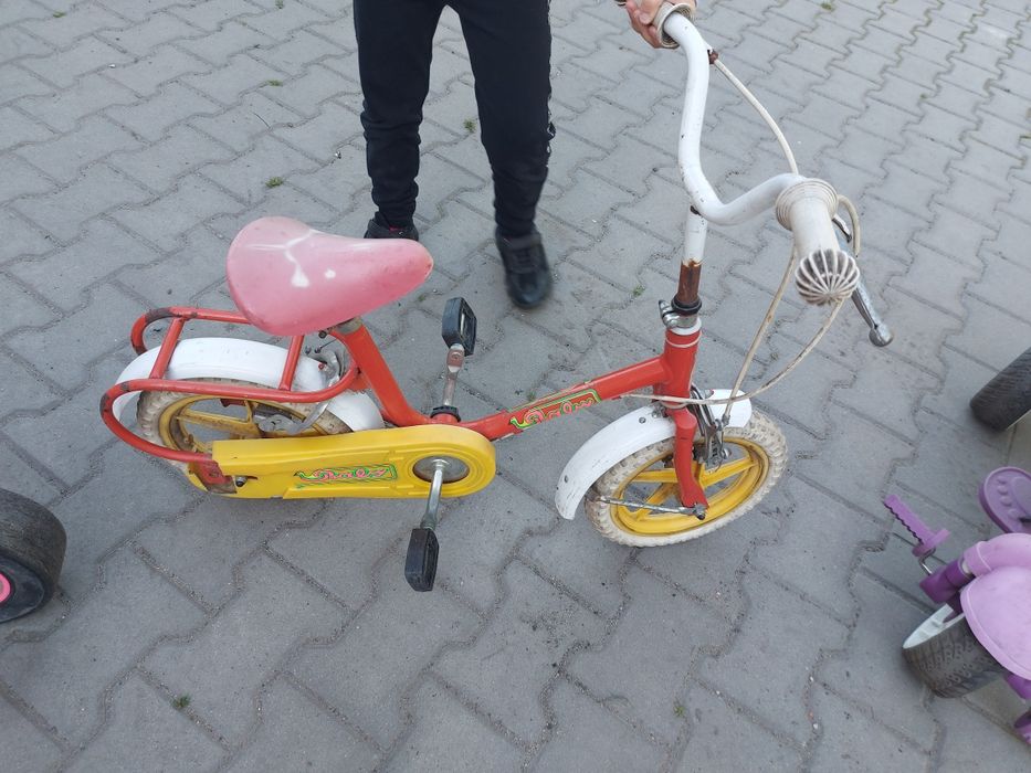 Zestaw rowerków,  rower biegowy kraina lodu, rowerek Little Tikes 3w1