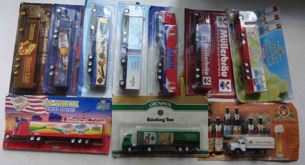 Эксклюзивная модель грузовой машинки, запечатанная (9) Winzer