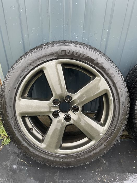 Alufelgi 18 cali 5x112 opony zimowe Volkswagen Audi Skoda Seat