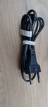 kabel zasilający do tv, 1,5m, końcówka 2 pin, przekrój 2x0,75 mm