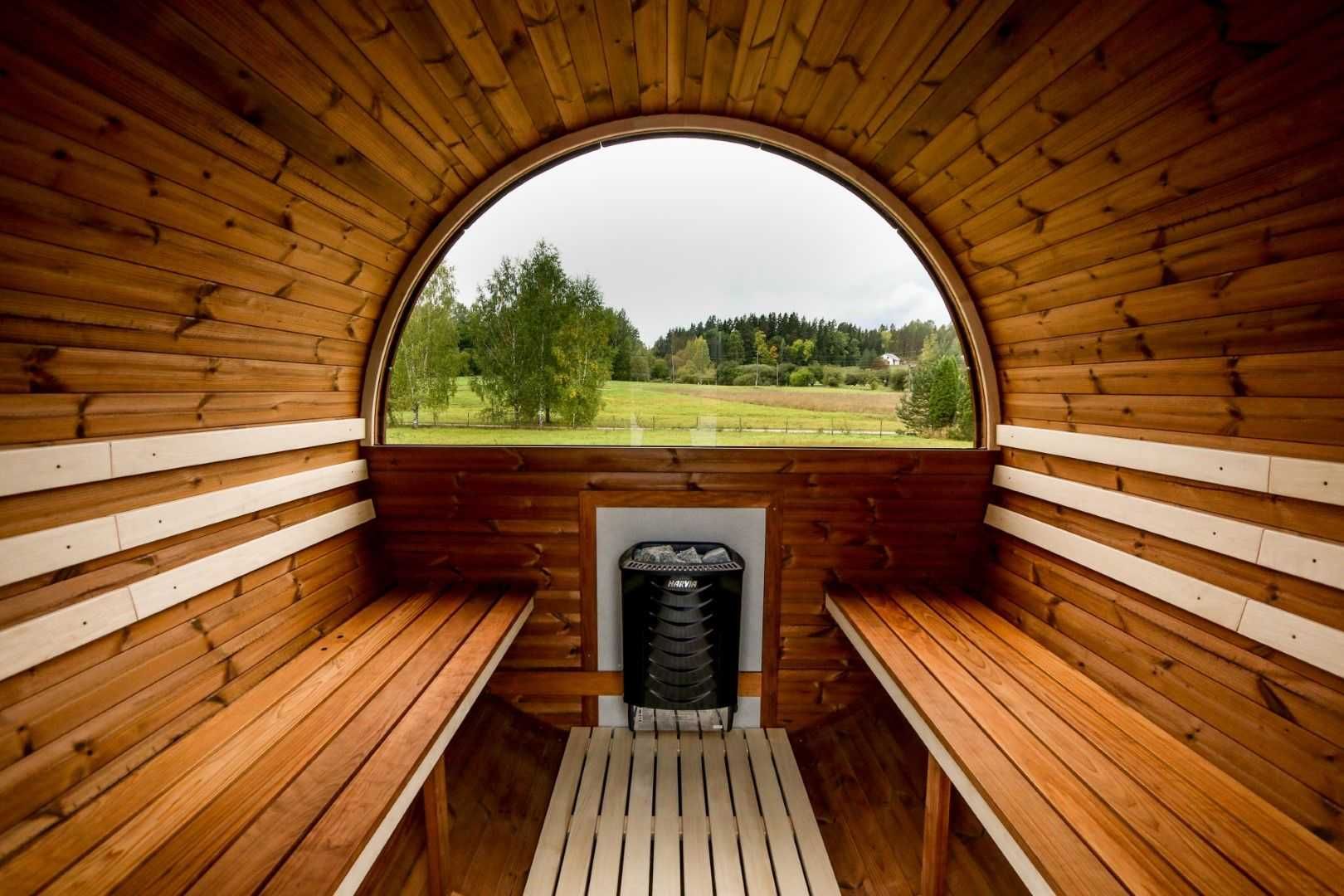 Sauna Ogrodowa Beczka 2m