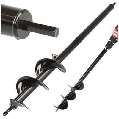 Świder do ziemi sadzenia gleby wiertarkę 10x80cm