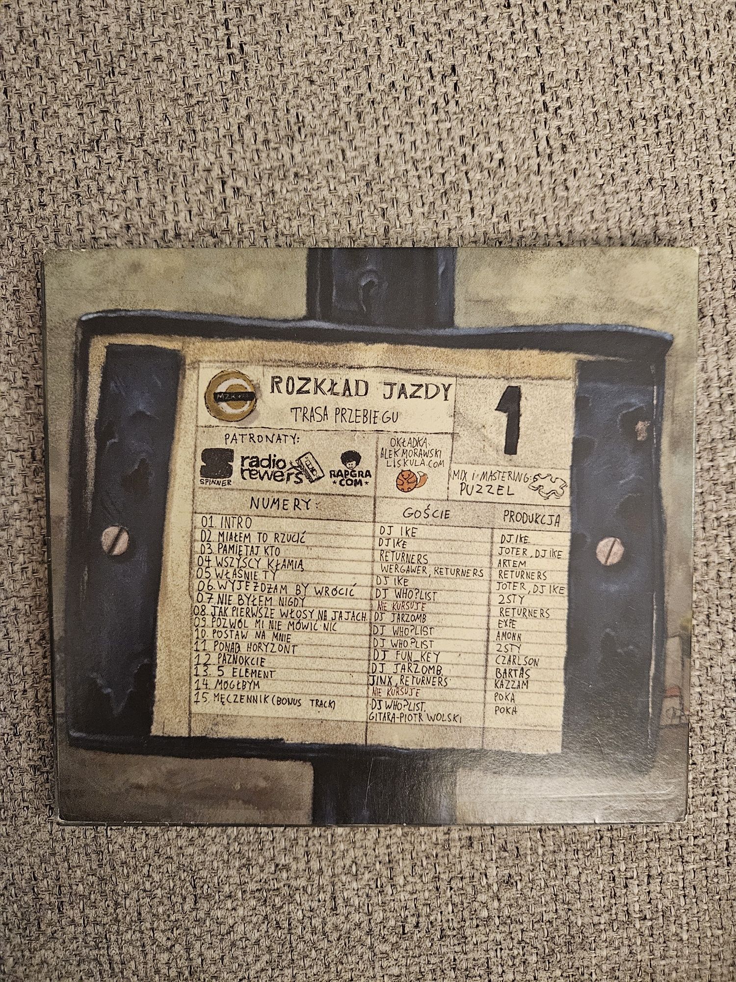 Małpa Kilka numerów o czymś płyta CD