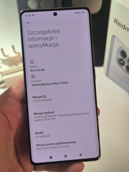 Redmi note 14 pro 256gb / 22msc gwarancja!