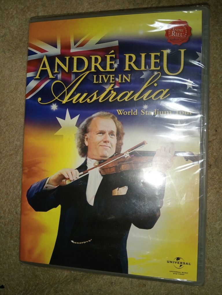 André Rieu live in Austrália dvd Selado