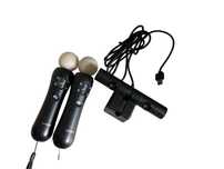 2x PS Move Cech-ZCM1u + kamerka Sony ps4 v2