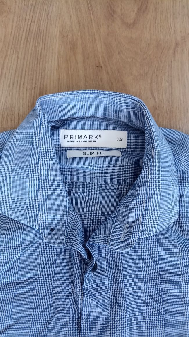 Koszula w kratę Primark slim fit rozmiar M