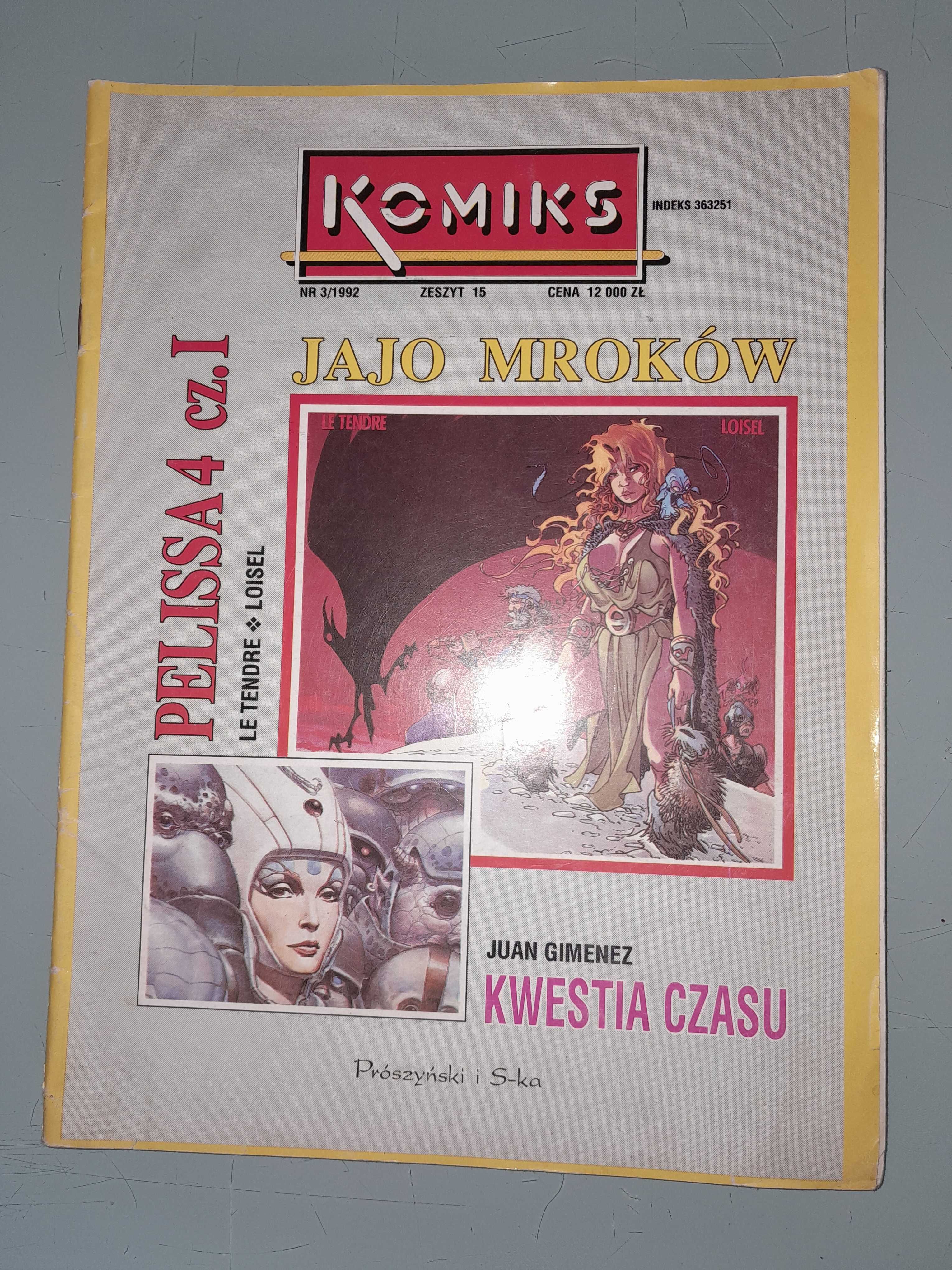 funky koval i pelissa komiks fantastyka 8 zeszytów