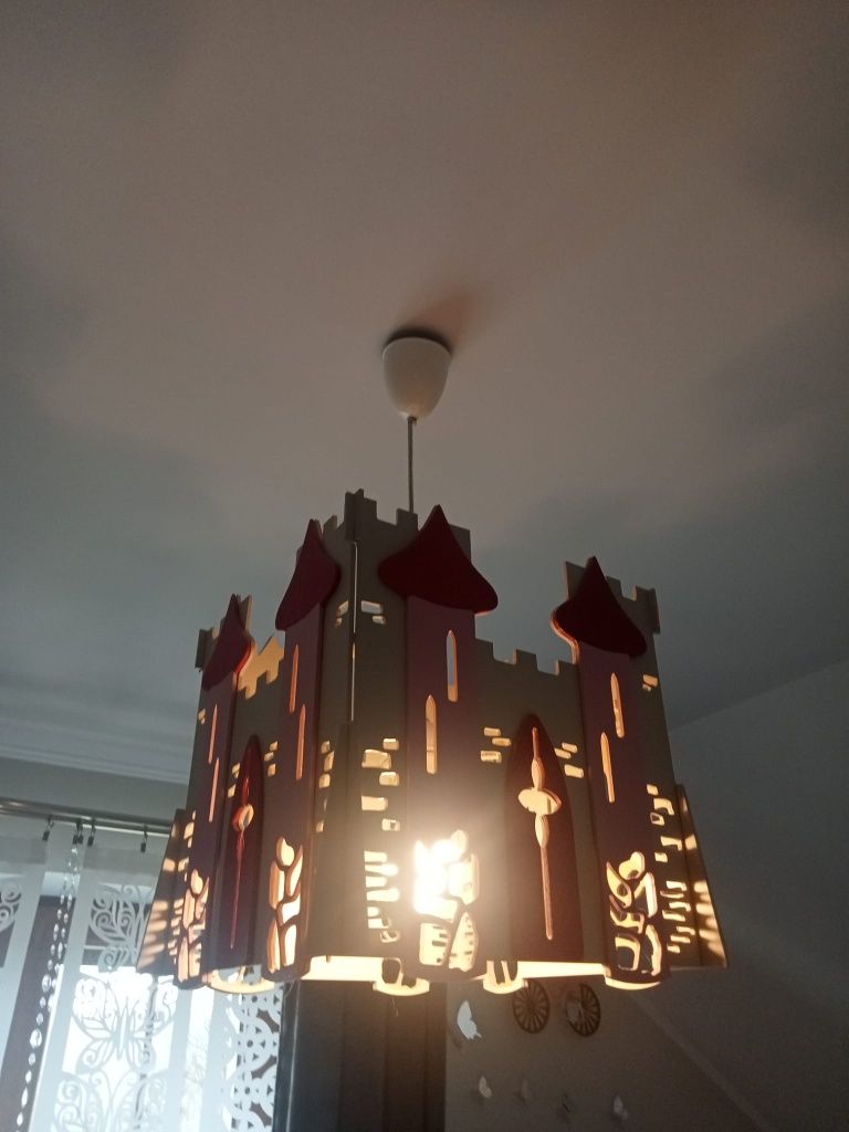 Lampa wisząca i klinkiet