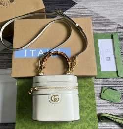GUCCI Mini torba bambusowa na ramię