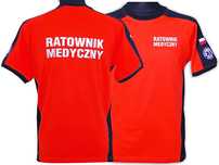 Koszulka ratownicza PRM-23 FLUO męska odblaskowa (XS)