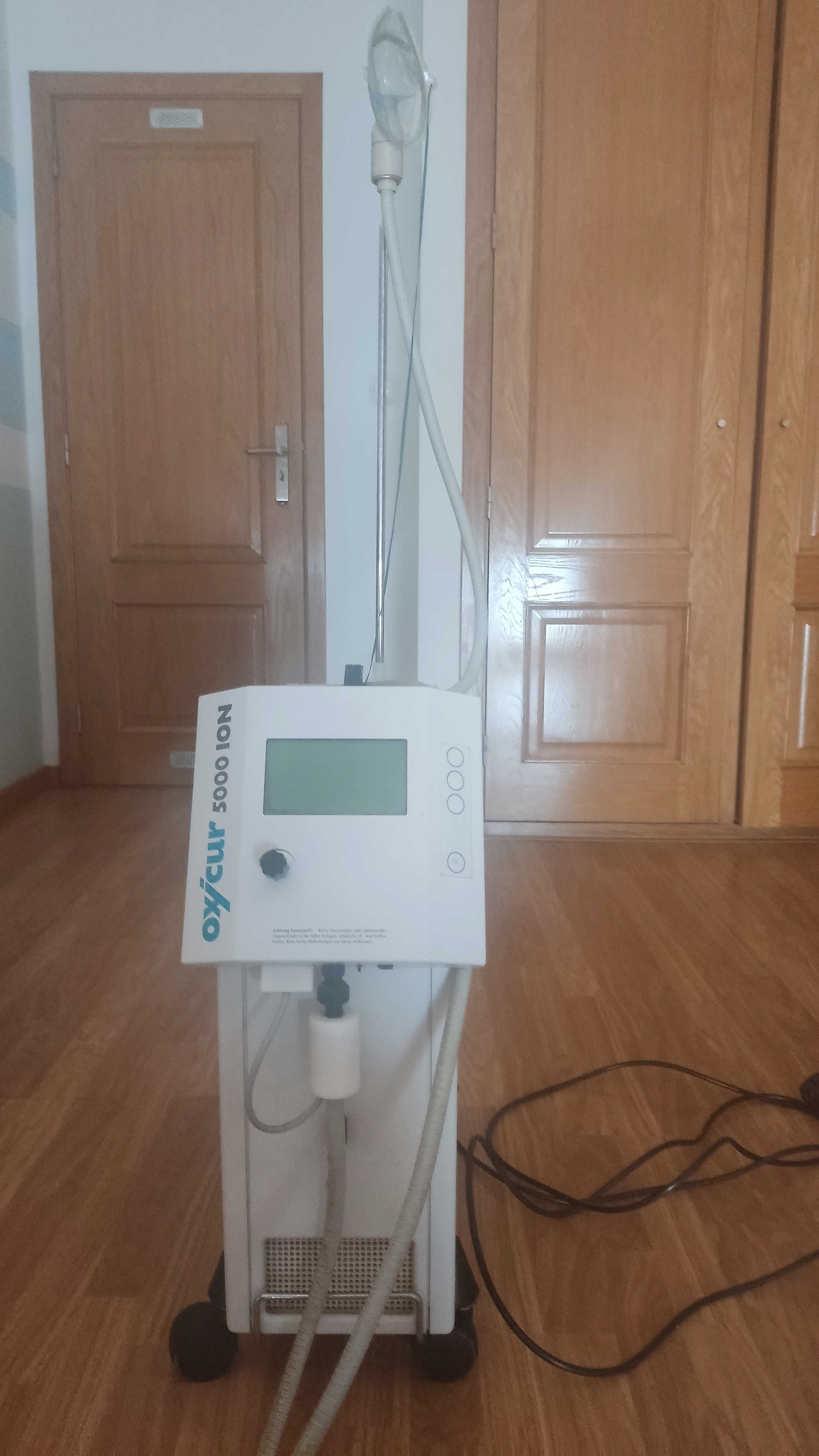 Concentrador de oxigénio com Ionizção