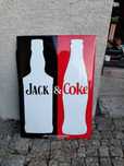 Barowa reklama coca & Jack Daniels