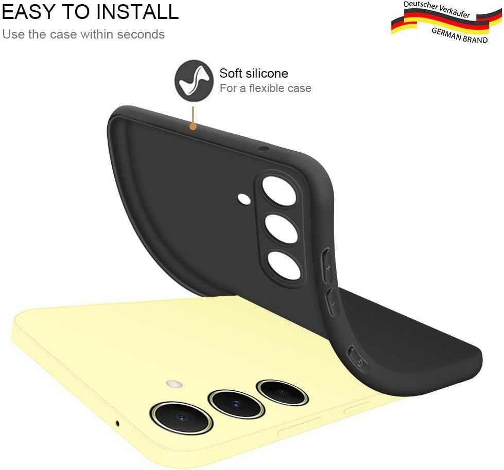 Capa telemóvel silicone Samsung Galaxy A55 5G ENVIOGRÁTIS várias cores