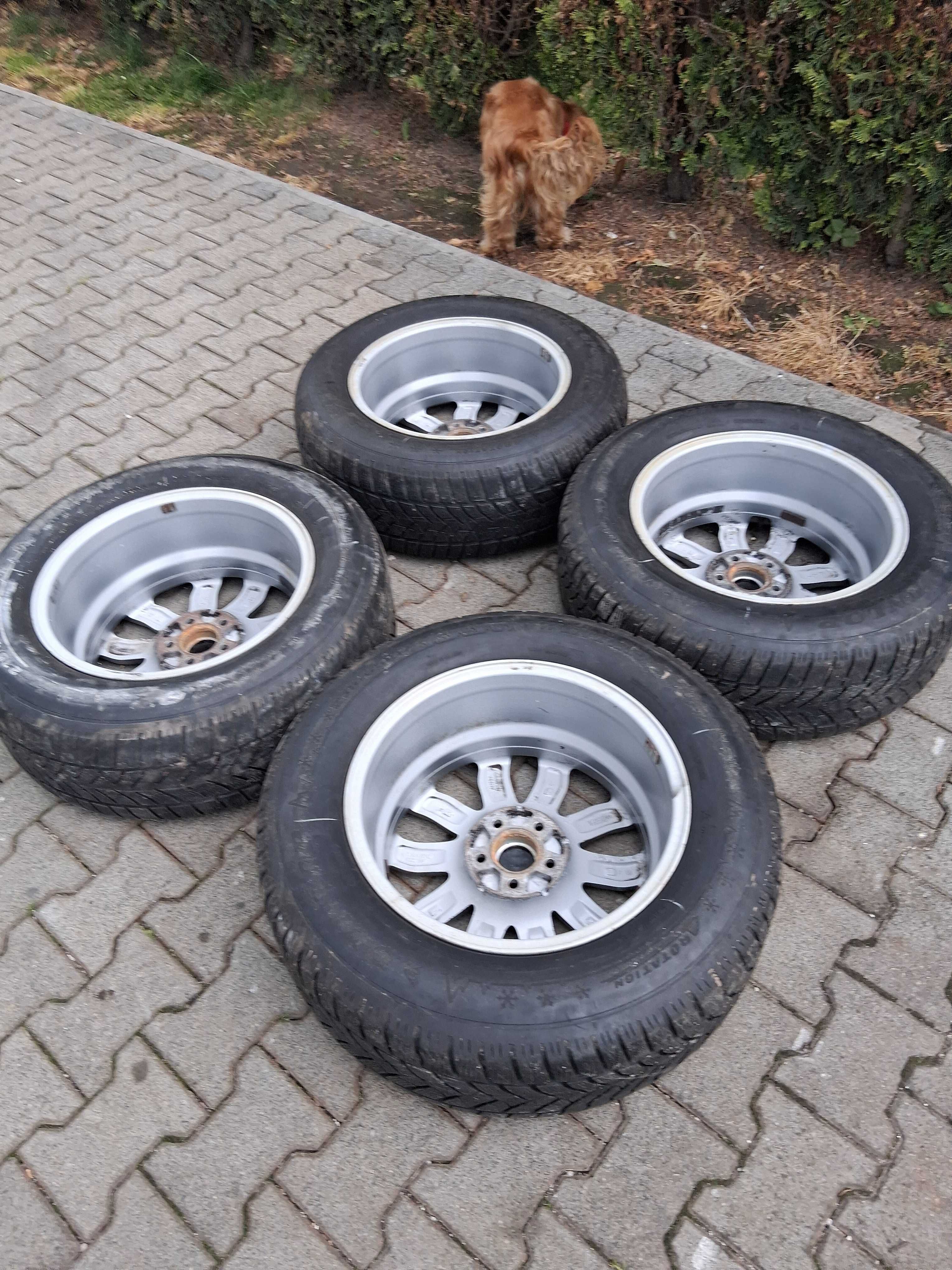 Sprzedam  Alu felgi 17x5x108 ET52    Zima