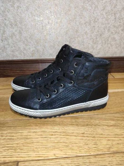 Кожаные ботинки ECCO на девочку Оригинал