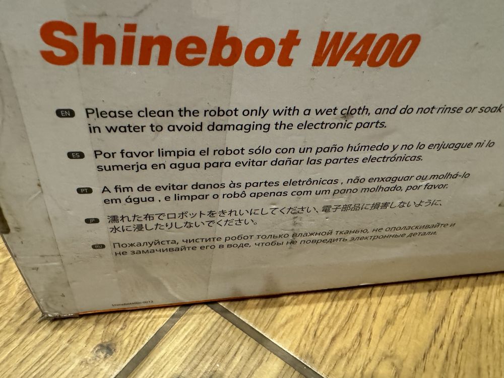 Shinebot W400 robot myjacy do mycia podłog sprzątający