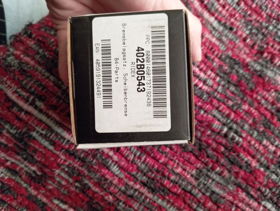 Pastilhas de travão frente