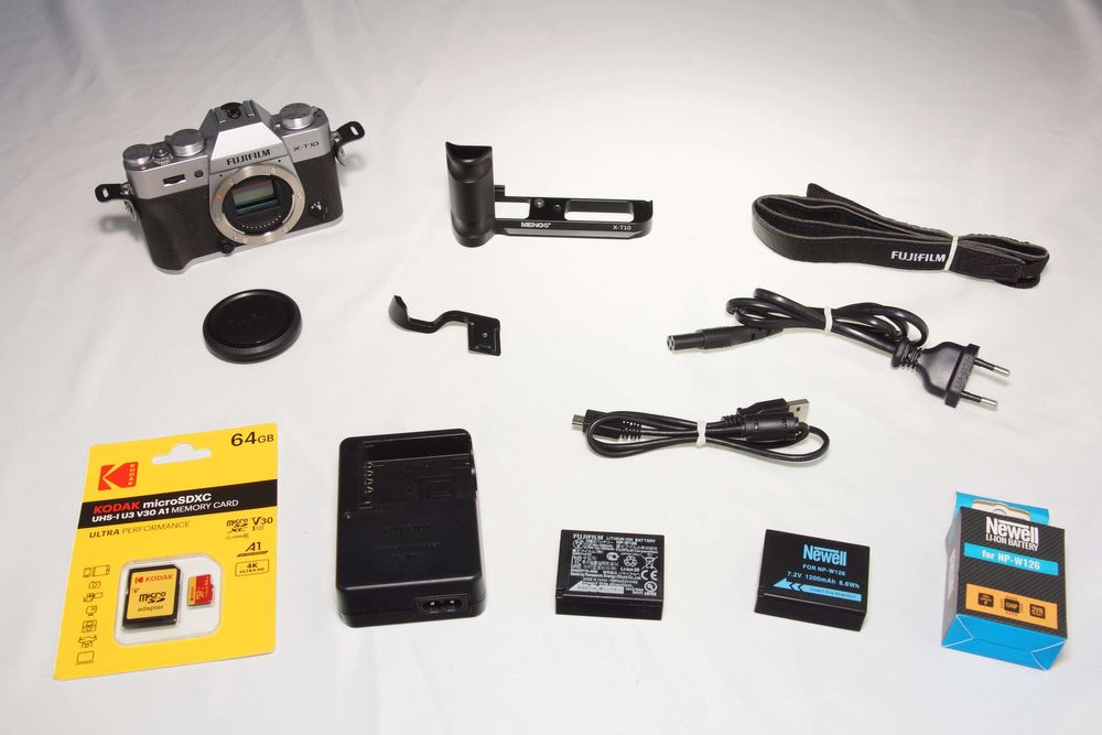 Aparat FUJIFILM X-T10 Body 16.3Mpx + Grip + SDXC 64GB # Gwarancja FV