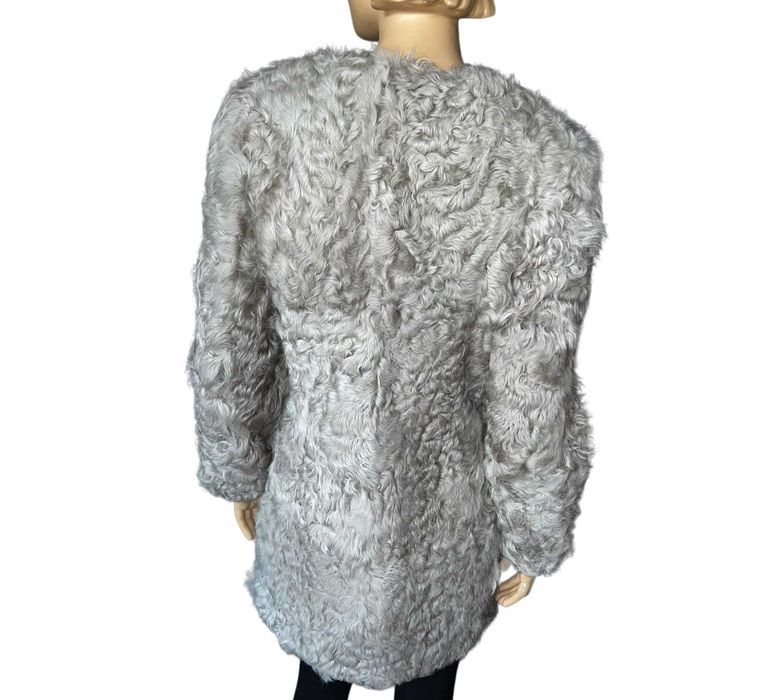 Natures  Collection Piękny Kożuch  Kalgan Lamb Grey-S