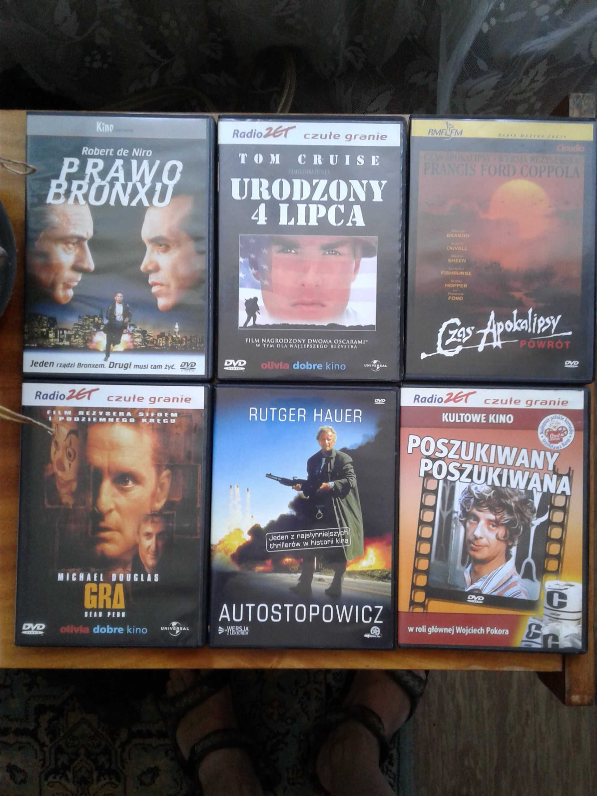 Gra, Dzikość serca, Indochiny, Angielski pacjent, Urodzony 4 lipca DVD