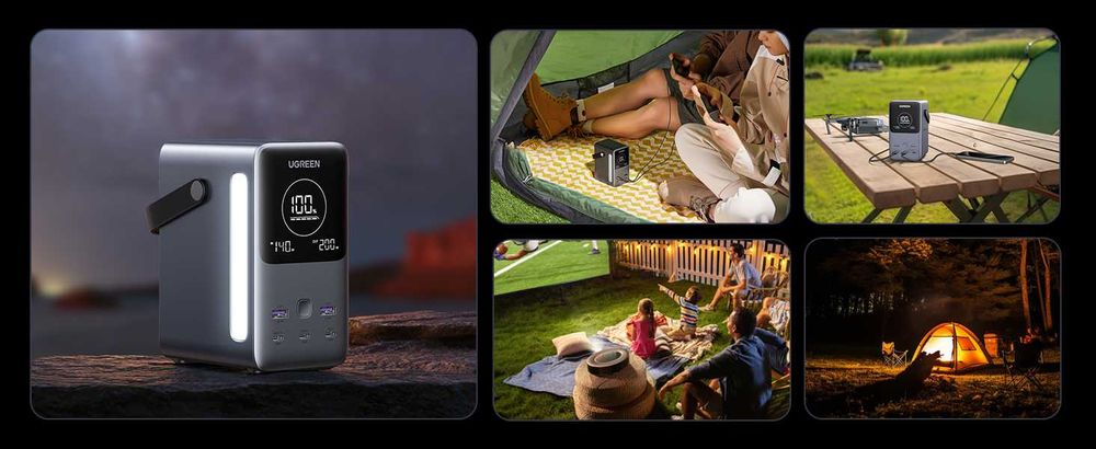 Ugreen 48000Мач 300Вт PB770 Lifepo4 для ноутбука iphone роутера