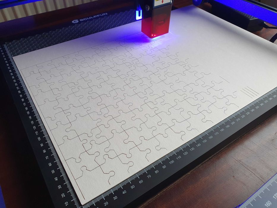 Idealny prezent dla kreatywnych Puzzle do uzupełnienia