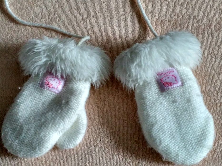 Hello Kitty rękawiczki ciepłe zimowe
