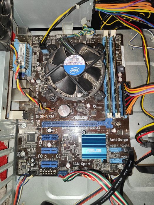 Системник, компьютер - Core i3, ОЗУ 8Gb, SSD 120Gb, HDD 500Gb, Win 10