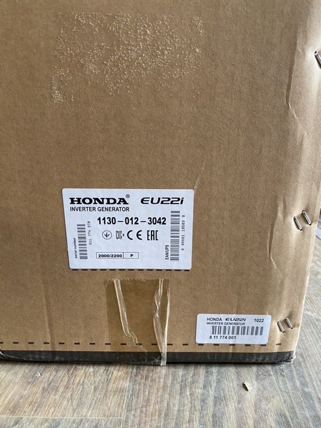 Инверторный генератор HONDA 2-2.2 кВт инвертор 22i 22u маленький тихий