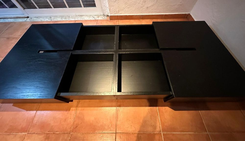 Conjunto movel TV e mesa centro