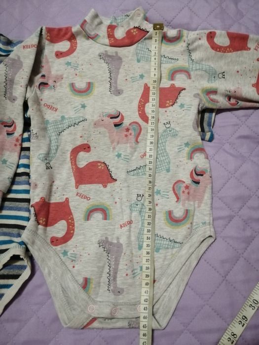 Два утеплених боді, на флісі, 98р.,дівч/хлопч