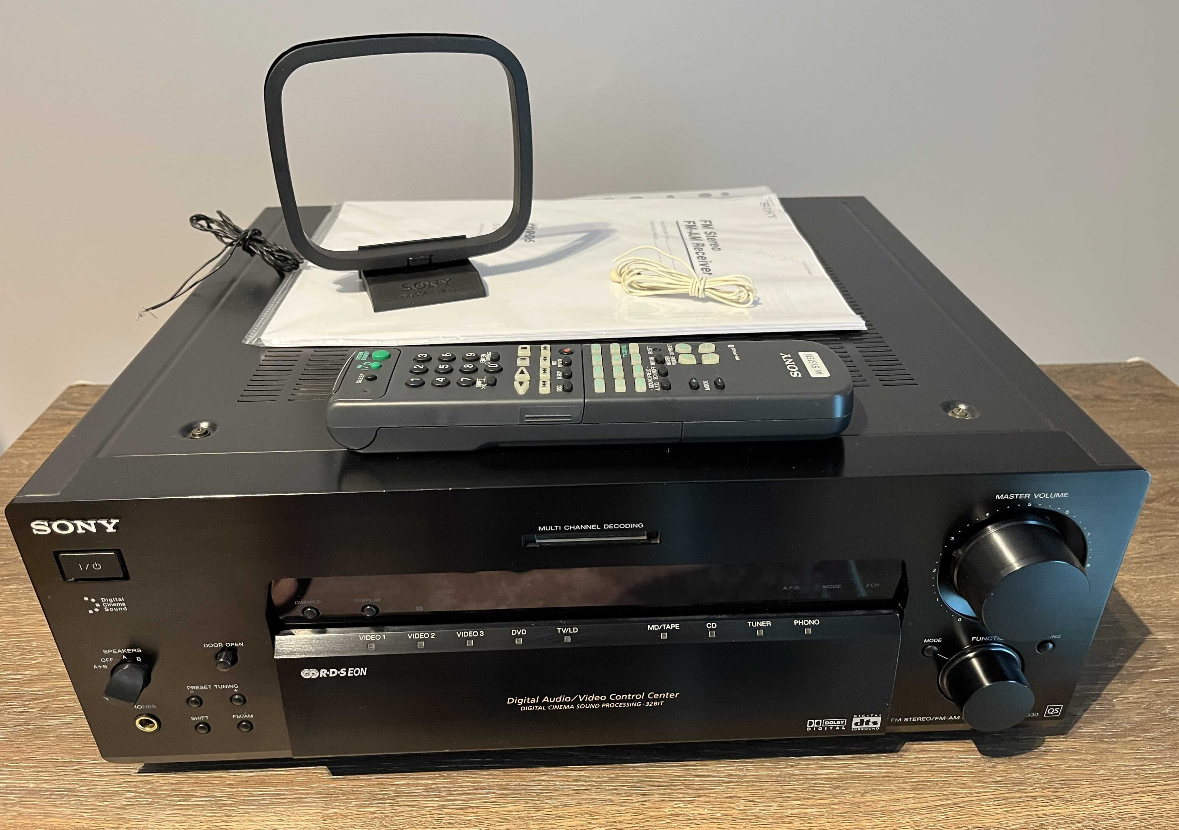 OKAZJA Amplituner SONY STR-DB830 QS 7.1 PILOT RM-PP402 kino domowe ANT