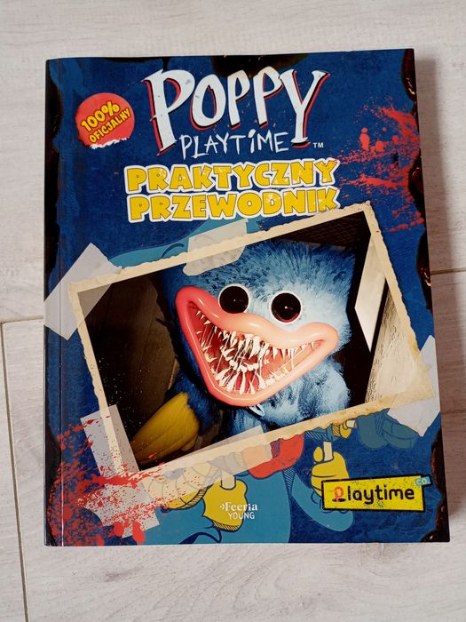 Poppy Playtime książka Praktyczny Przewodnik Feeria Young Huggy Wuggy