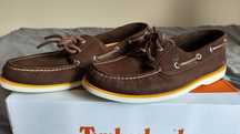 Timberland brązowe mokasyny żeglarskie rozm 43,5