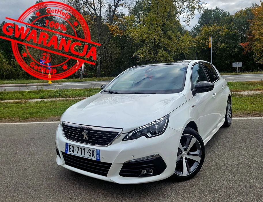 Peugeot 308 1.2_Benzyna_130KM_GT_Automat_Bezwypadkowy_Idealny_Stan_Bogata_opcja_Ka