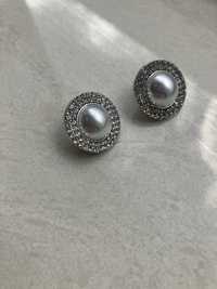 Kolczyki nowe perły perełki komunia wesele