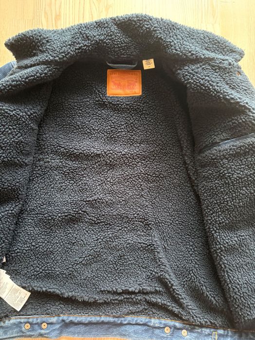 Джинсова куртка чоловіча Levi’s Sherpa