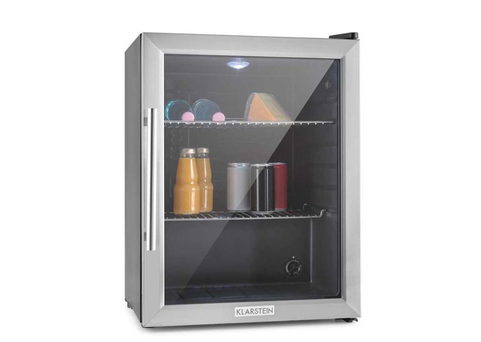 Lodówka szklane drzwi, witryna 60L.  Klarstein   S-297