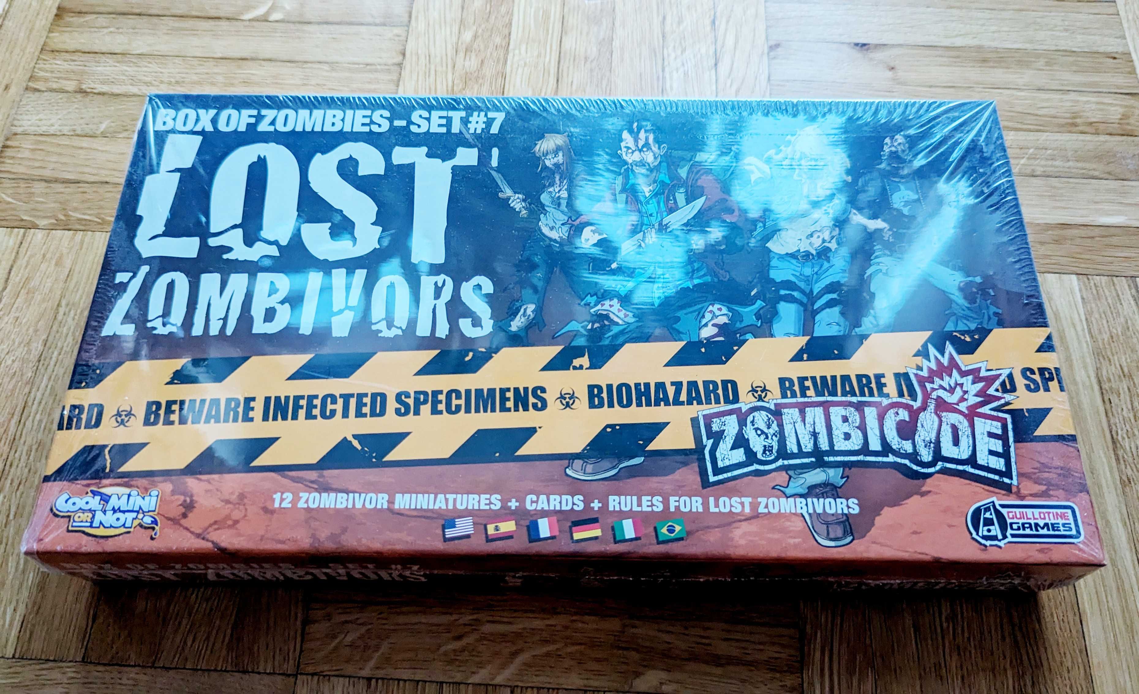 Zombicide: Box of Zombies – Set #7: Lost Zombivors - expansion nowe