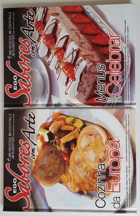 2 Sabores com Arte - 200 receitas 160 cocktail 100 decorar as mesas