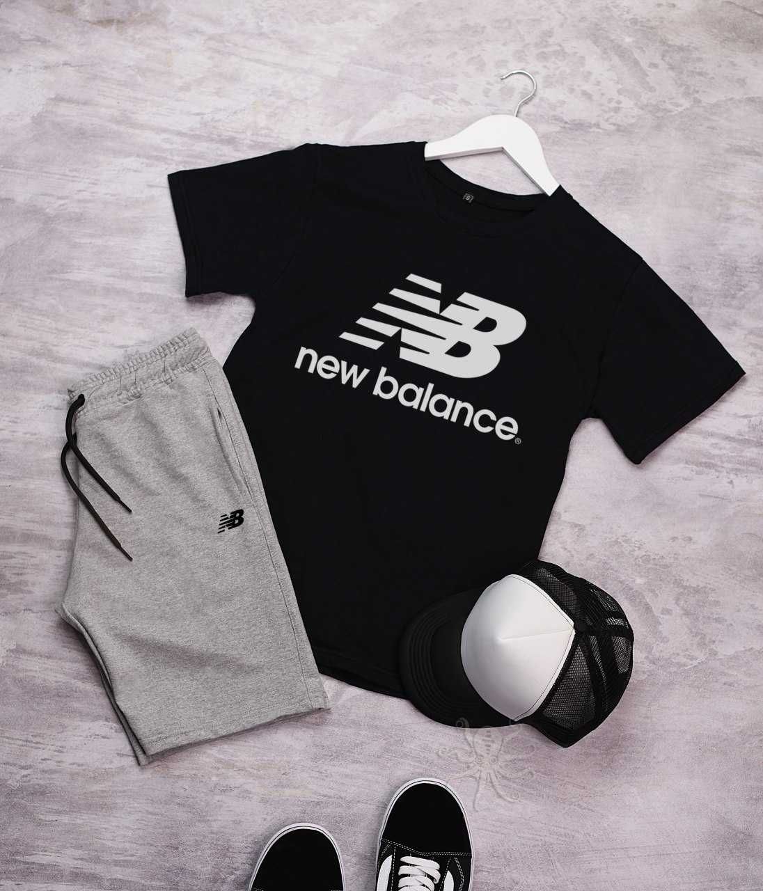 ТОП! Костюм на літо футболка+шорти New Balance спортивний комплект NB