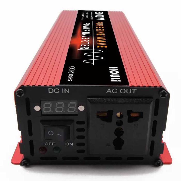 Інвертор перетворювач напруги 3000W. з 12V на 220V. Чистий синус.