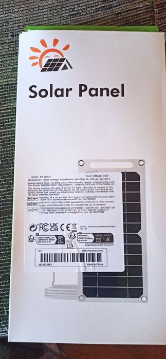 Vendo painel solar usb