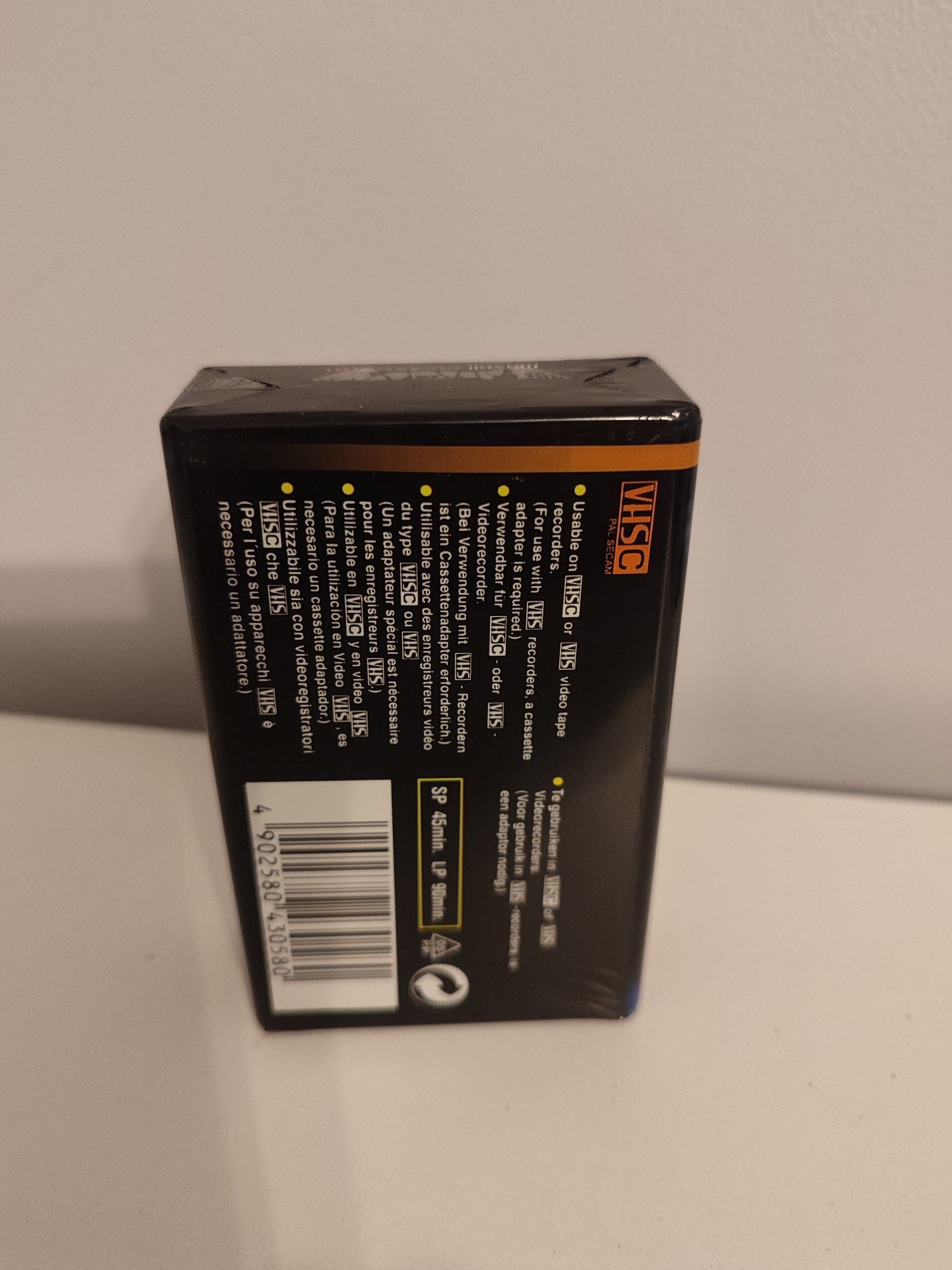 Kaseta VHS C Maxell GX black 45 nowa
