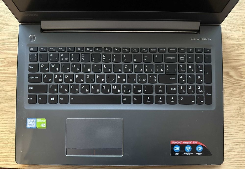 Игровой Lenovo •АКБ 5г.• i5 7Gen • GeForce 940MX • 4/256 • IPS матриця