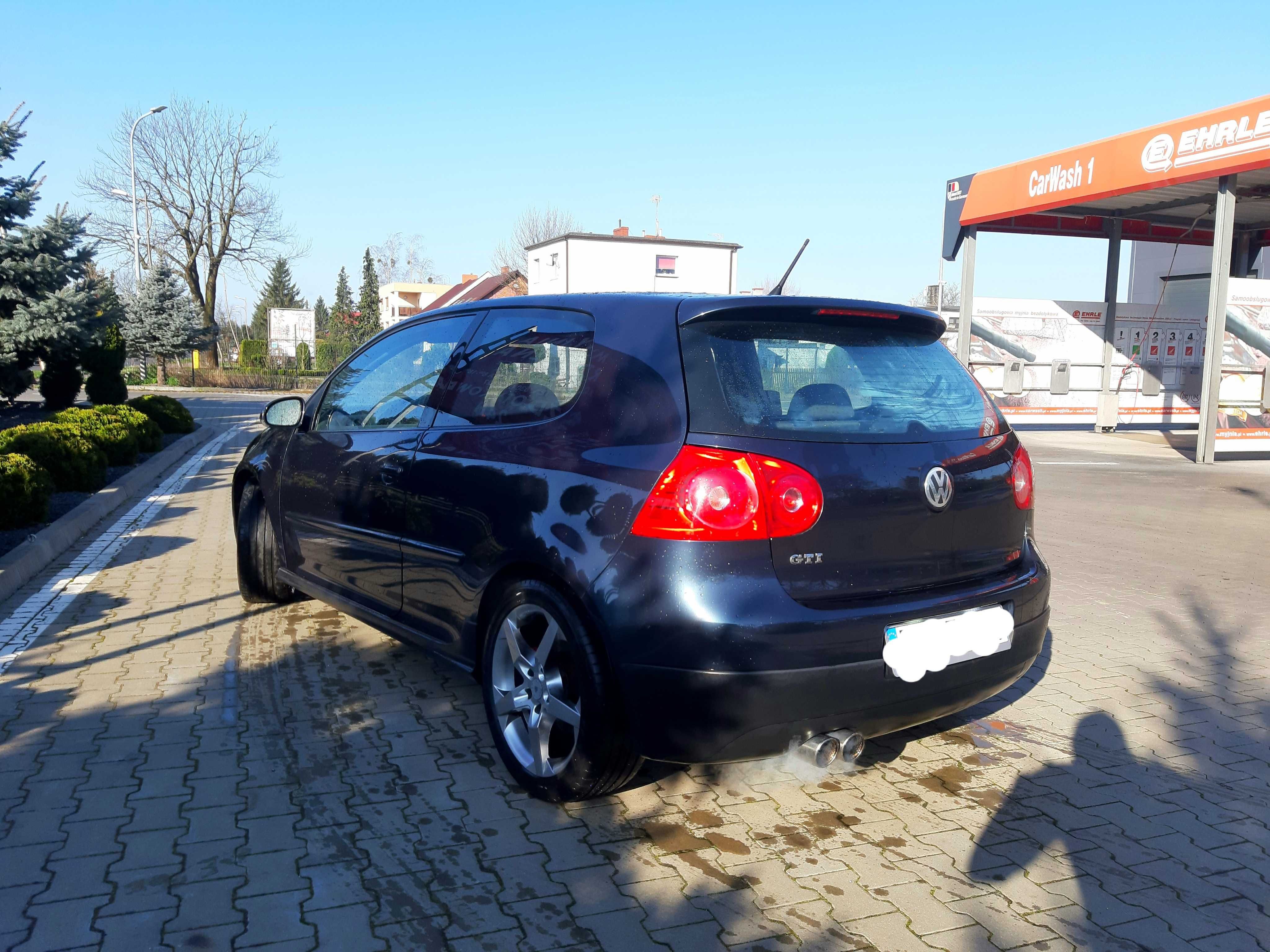 Vw golf v 5 gti xenon kubełki wydech Milltek