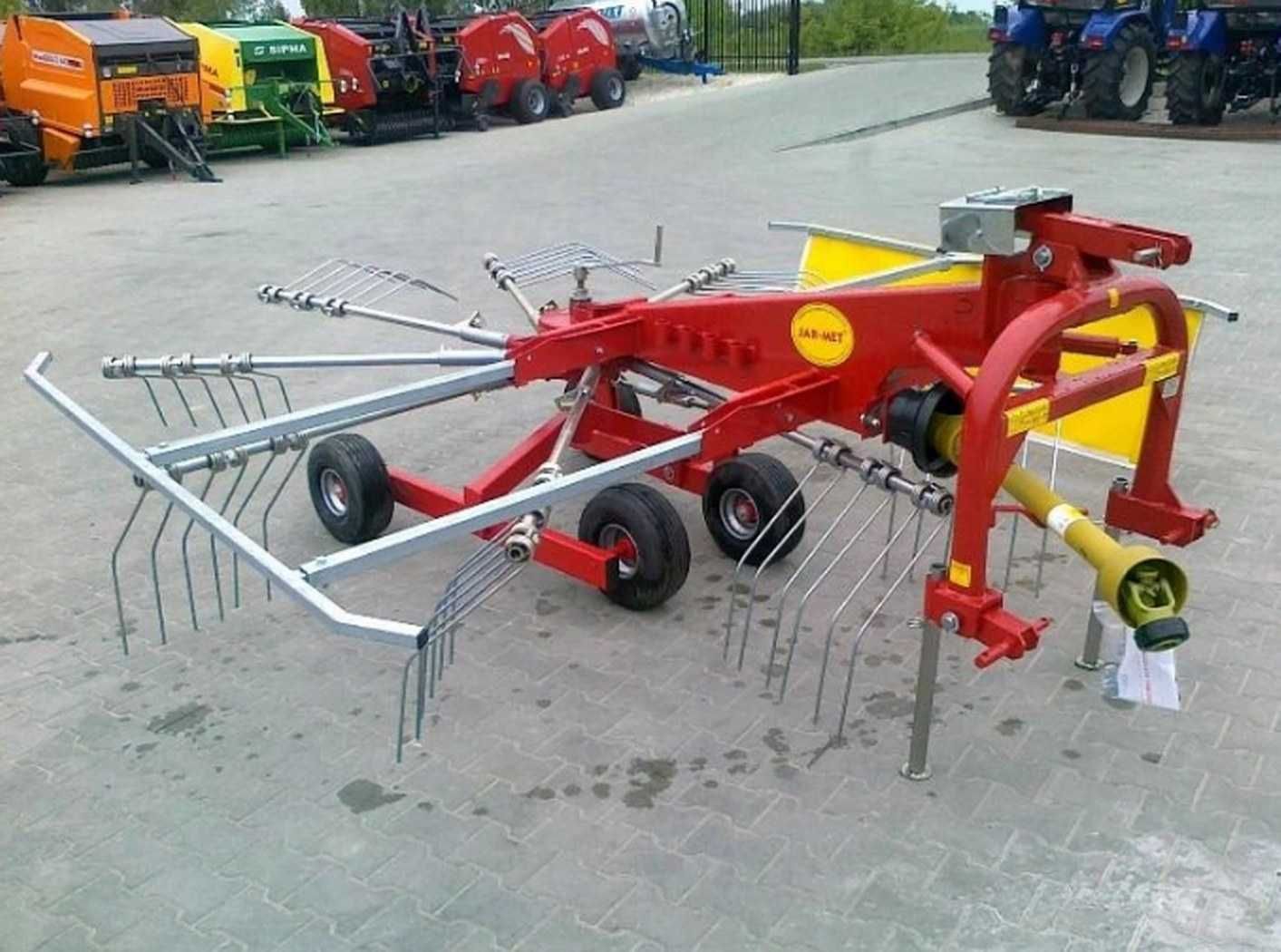 Zgrabiarka Karuzelowa Promar Inter-Tech Jar-Met Talex SIPMA 3,5m 4,1m