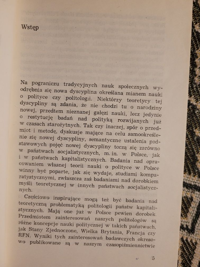 Józef Szłapczyński Nauka o polityce RFN 1976 PWN